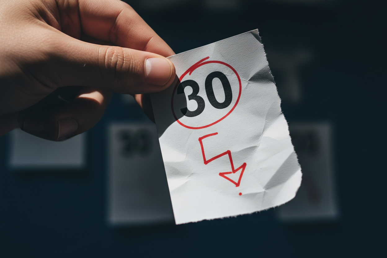 Le 30 juin : une date limite à ne pas manquer